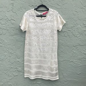 Catherine Shift sequin sweater Dress